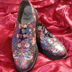 Liberty Women's Floral Oxford Shoes - Multicolor